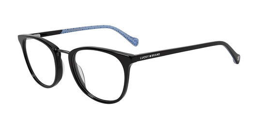 Black Lucky Brand D217 Eyeglasses.