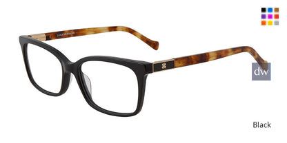 Black Lucky Brand D224 Eyeglasses.