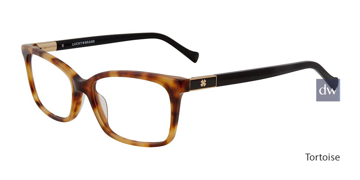Tortoise Lucky Brand D224 Eyeglasses.