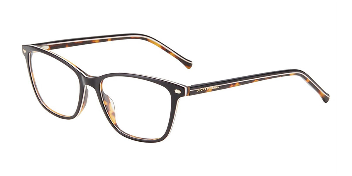 Black Tort Lucky Brand D227 Eyeglasses.