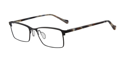 Black Lucky Brand D311 Eyeglasses.
