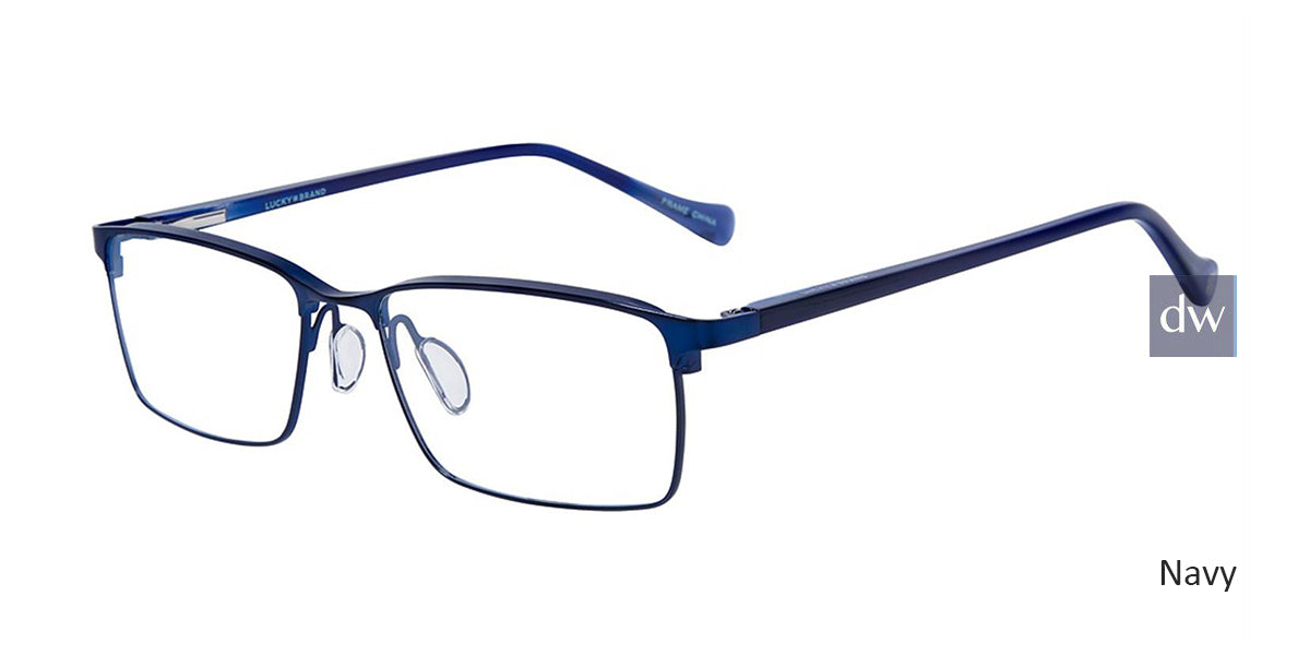 Navy Lucky Brand D311 Eyeglasses.