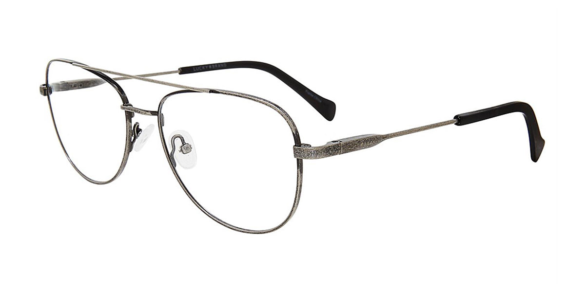 Gunmetal Lucky Brand D313 Eyeglasses.