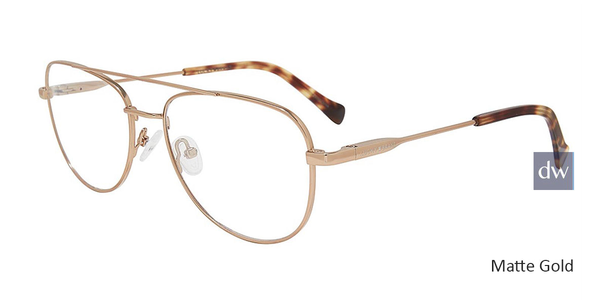 Matte Gold Lucky Brand D313 Eyeglasses.