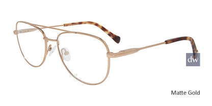 Matte Gold Lucky Brand D313 Eyeglasses.