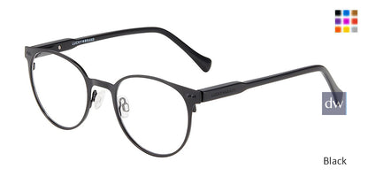 Black Lucky Brand D314 Eyeglasses - Teenager