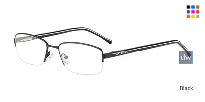 Black Lucky Brand D315 Eyeglasses.