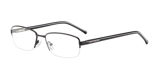 Black Lucky Brand D315 Eyeglasses.