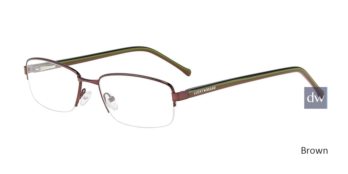 Brown Lucky Brand D315 Eyeglasses.