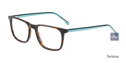 Tortoise Lucky Brand D418 Eyeglasses.
