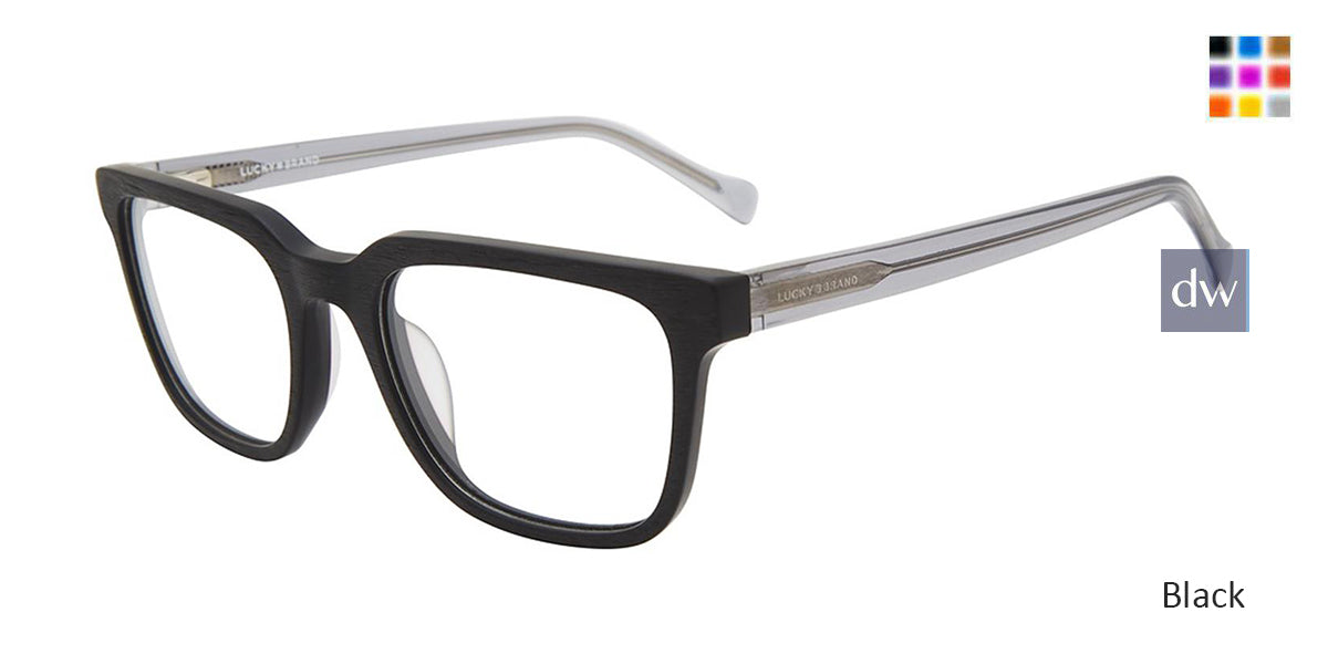 Black Lucky Brand VLBD420 Eyeglasses.