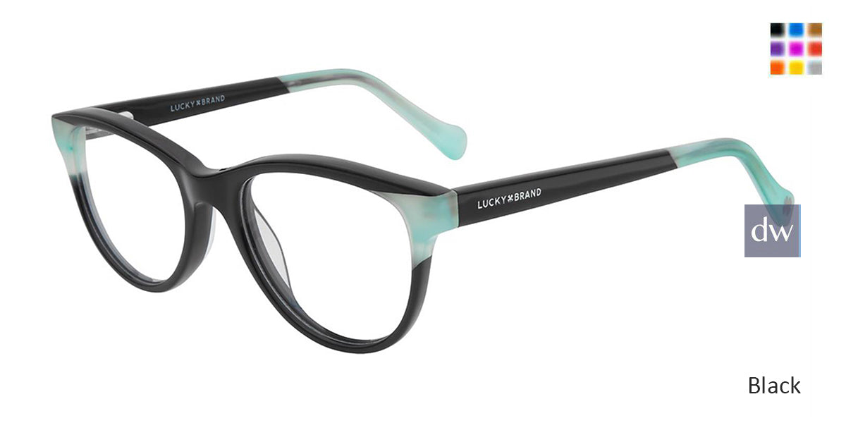 Black Lucky Kid D711 Eyeglasses.