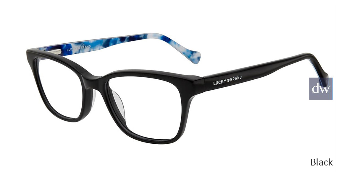 Black Lucky Kid D712 Eyeglasses.