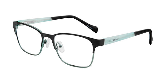 Black Lucky Kid D715 Eyeglasses - Teenager