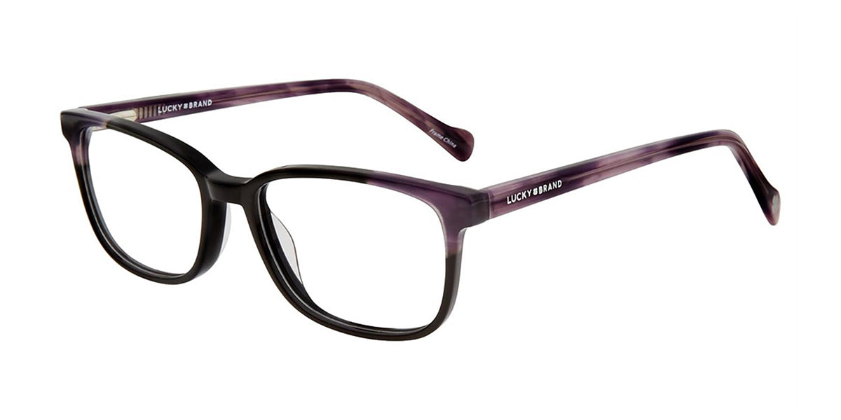 Black Lucky Kid D716 Eyeglasses - Teenager