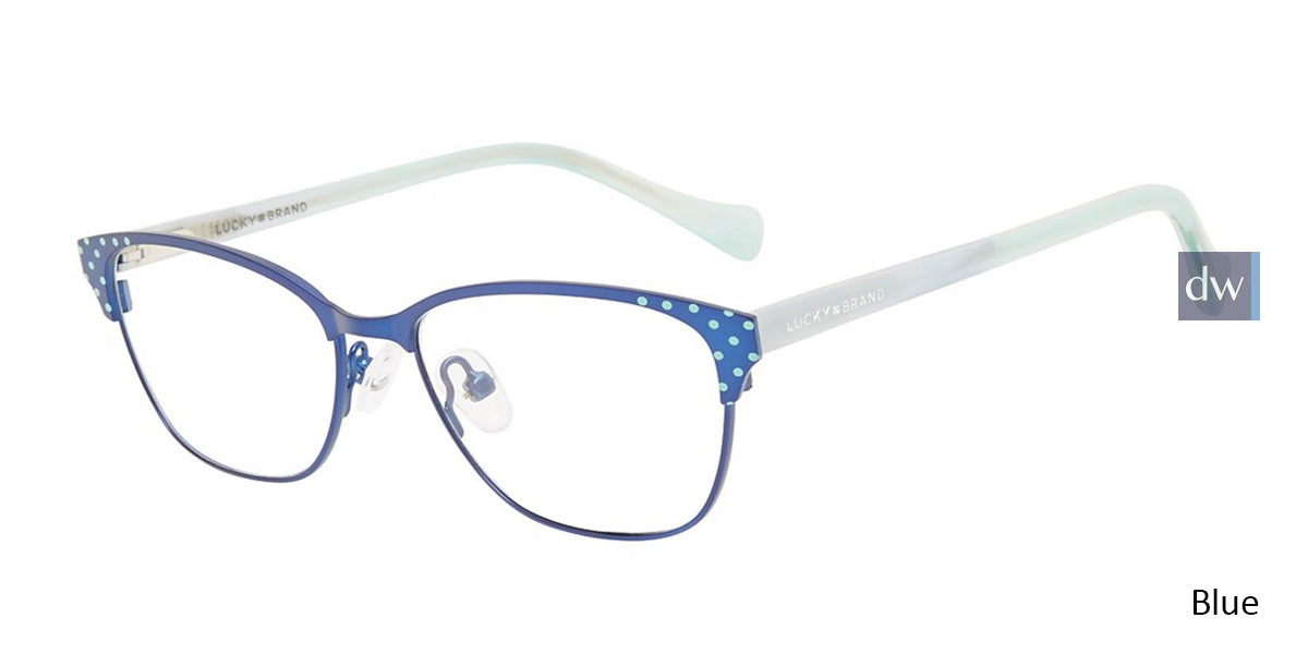 Blue Lucky Kid D717 Eyeglasses.