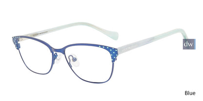 Blue Lucky Kid D717 Eyeglasses.
