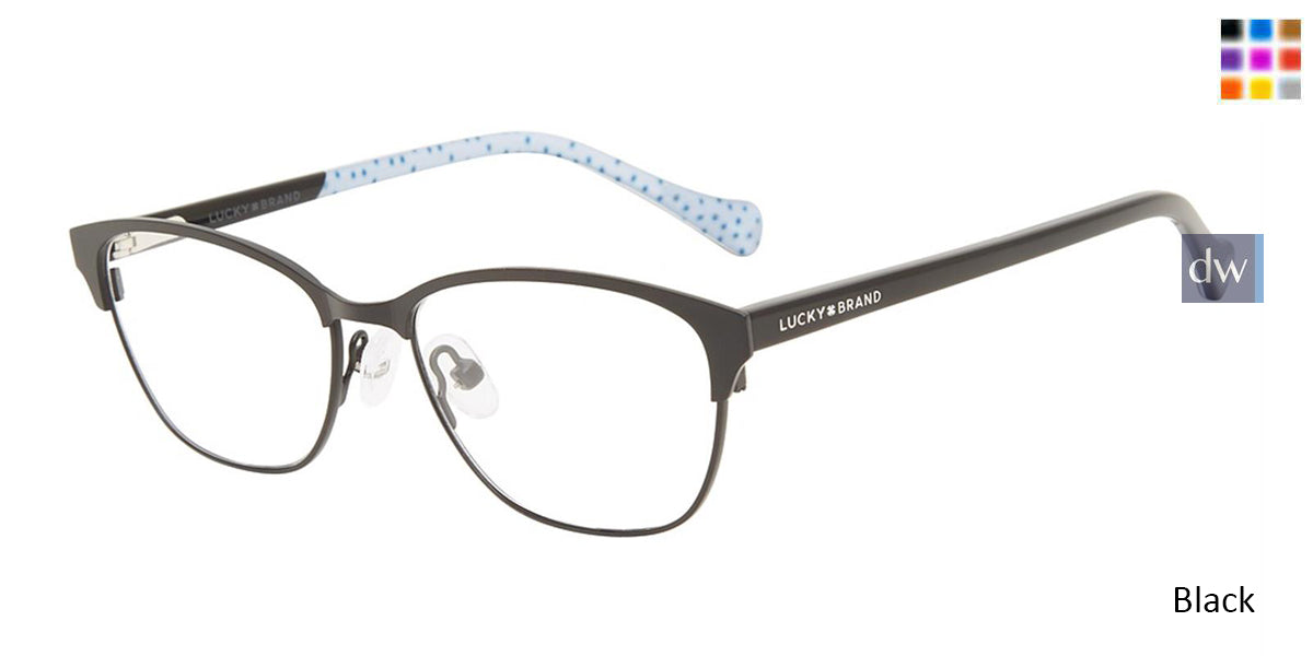 Black Lucky Kid D717 Eyeglasses.