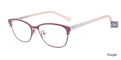 Purple Lucky Kid D717 Eyeglasses..