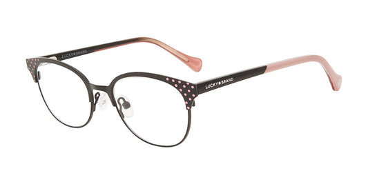 Black Lucky Kid D718 Eyeglasses - Teenager