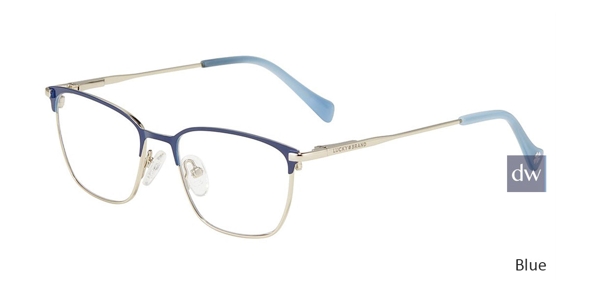 Blue Lucky Kid D721 Eyeglasses - Teenager