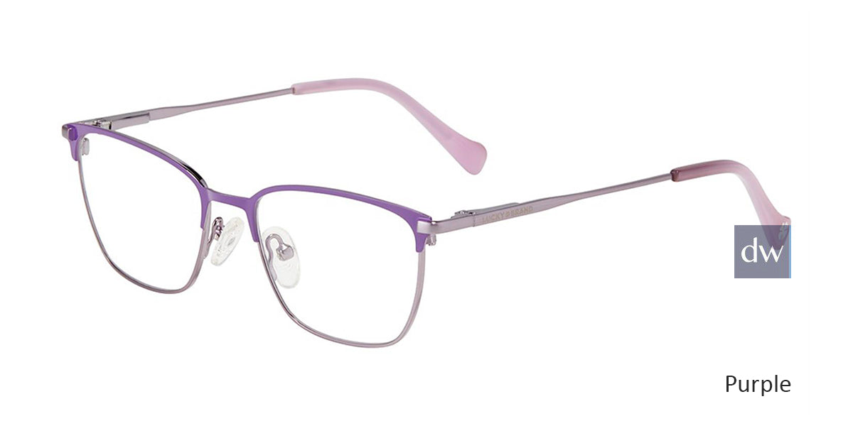 Purple Lucky Kid D721 Eyeglasses - Teenager