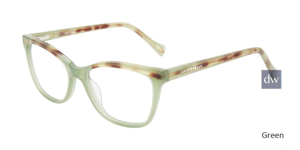 Green Lucky Kid D723 Eyeglasses - Teenager