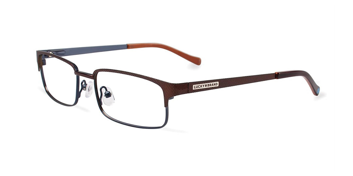 Brown Lucky Kid D801 Eyeglasses - Teenager