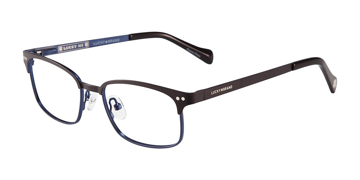 Black Lucky Kid D803 Eyeglasses - Teenager