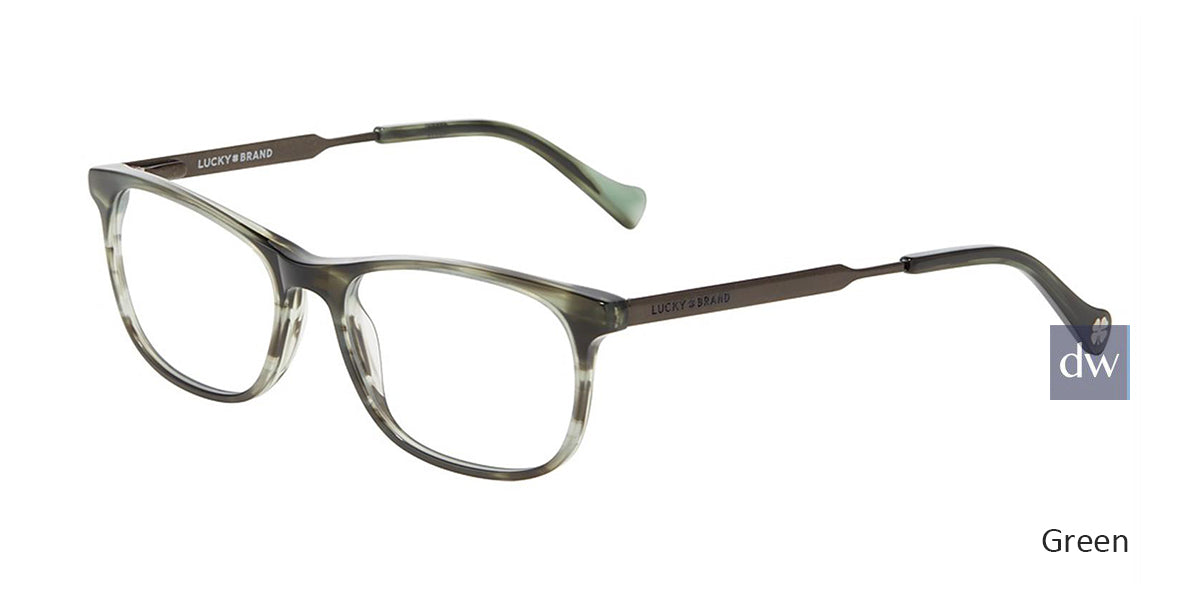 Green Lucky Kid D817 Eyeglasses.