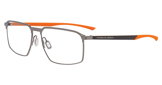 DARK GREY ORANGE PORSCHE DESIGN P8772 Eyeglasses