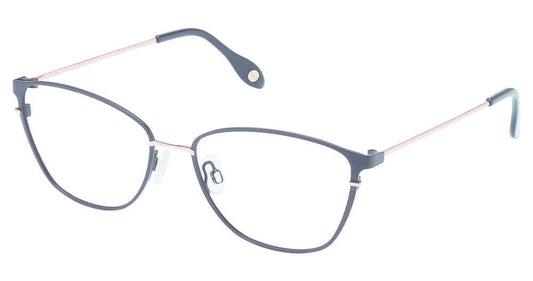 Black Rose Gold Fysh 3659 Eyeglasses.