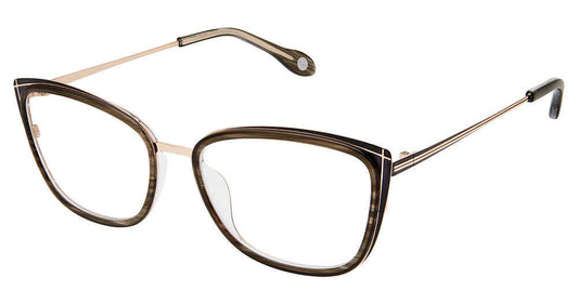 Charcoal Rose Fysh 3666 Eyeglasses.