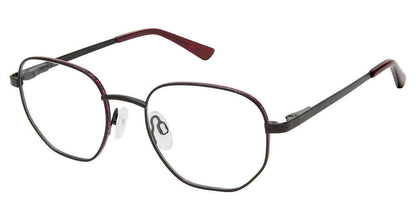Black Fuchsia Superflex Kids SFK-248 Eyeglasses.