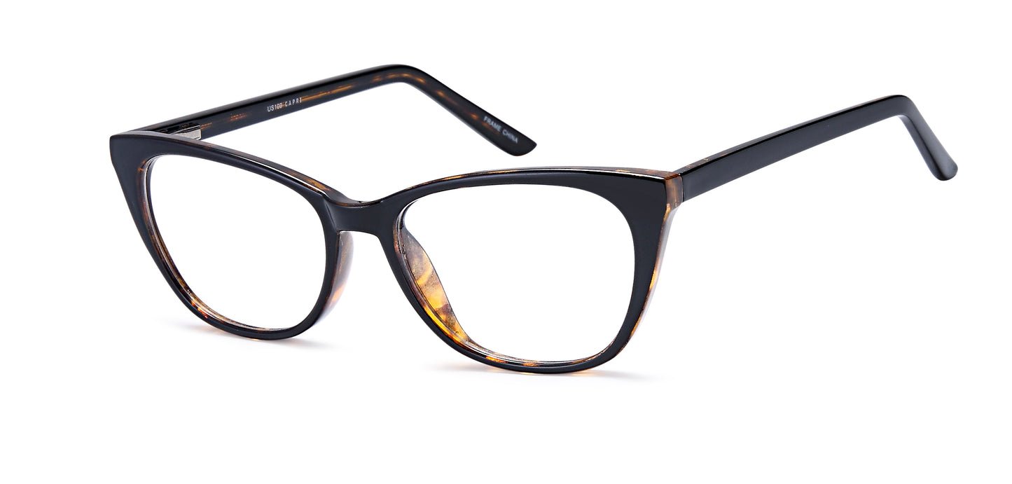 Black Capri 4U US109 Eyeglasses.