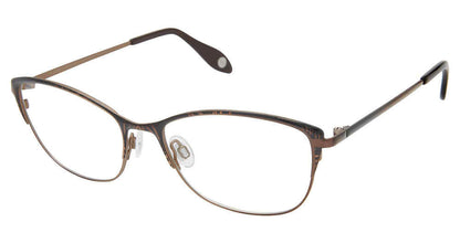 Brown Fysh 3669 Eyeglasses.