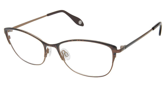 Brown Fysh 3669 Eyeglasses.