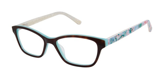 Tortoise Mint Ted Baker B966 Eyeglasses - Teenager.