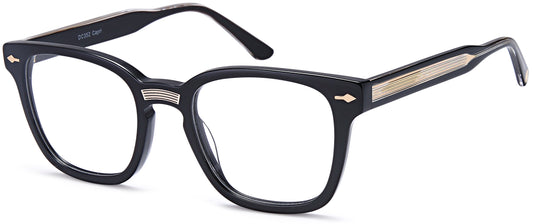 Black Gold Capri Dicaprio DC352 Eyeglasses.