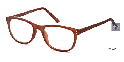 Brown Capri Millennial Download Eyeglasses - Teenager.