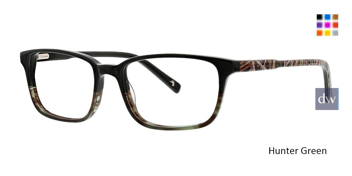 Hunter Green Ducks Unlimited Fleet Eyeglasses