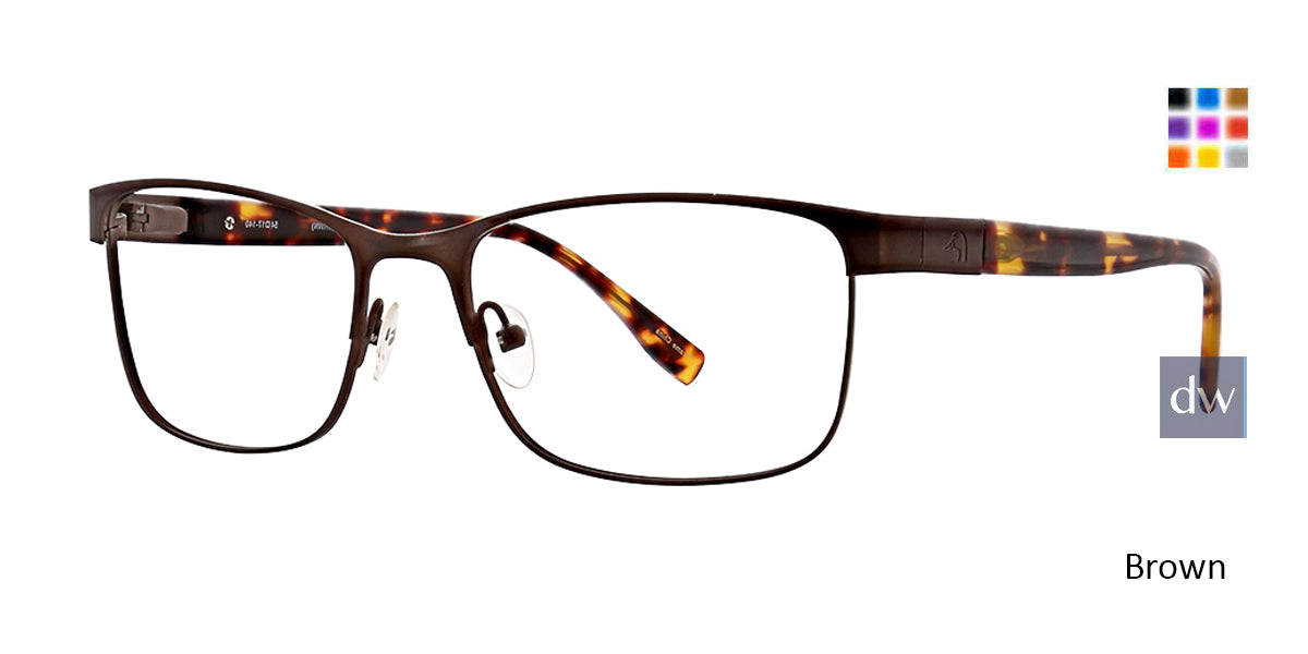 Brown Ducks Unlimited Fairfield Eyeglasses