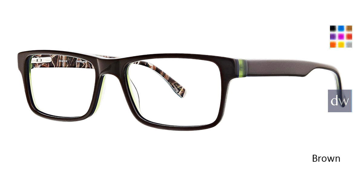 Brown Ducks Unlimited Powell Eyeglasses