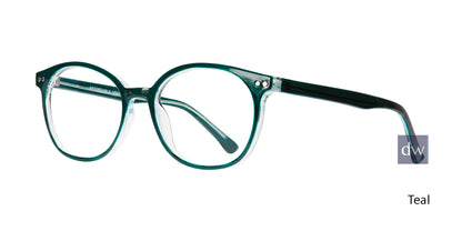 Teal Affordable Affordable Designs Dallas Eyeglasses - Teenager.