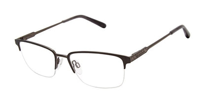 Barbour BAOM505 Semi-Rimless Square Eyeglasses