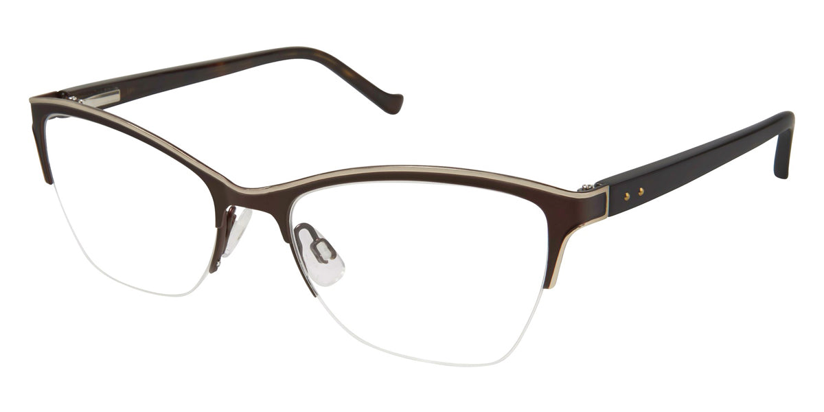 Dark Brown/Gold