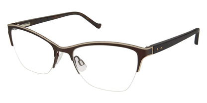 Dark Brown/Gold