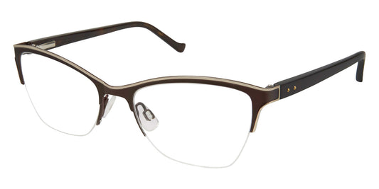 Dark Brown/Gold
