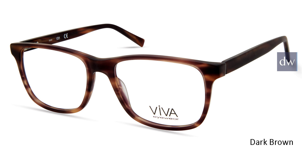 Dark Brown Viva VV4046 Eyeglasses