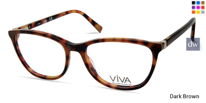 Dark Brown Viva VV4525 Eyeglasses